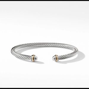 David Yurman Cable Classic Collection® Bracelet with 18K Yellow Gold